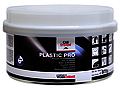 Plastic Pro kunstofplamuur zwart/1,0kg blik incl. harder