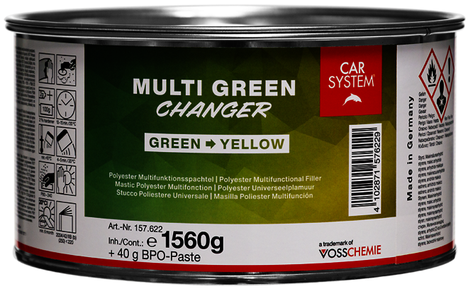 multi green changer 1,6 kg.