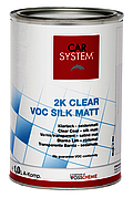 2K Clear VOC harder Silkmatt standaard 0.5L